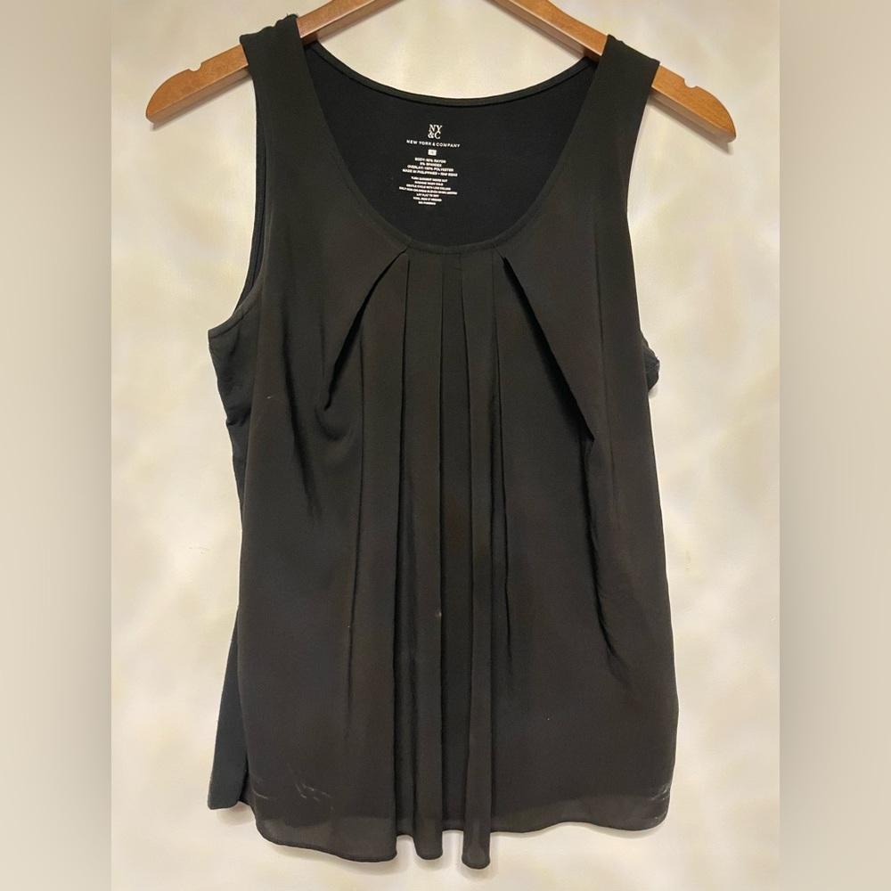 Black NY&C business casual tank top.